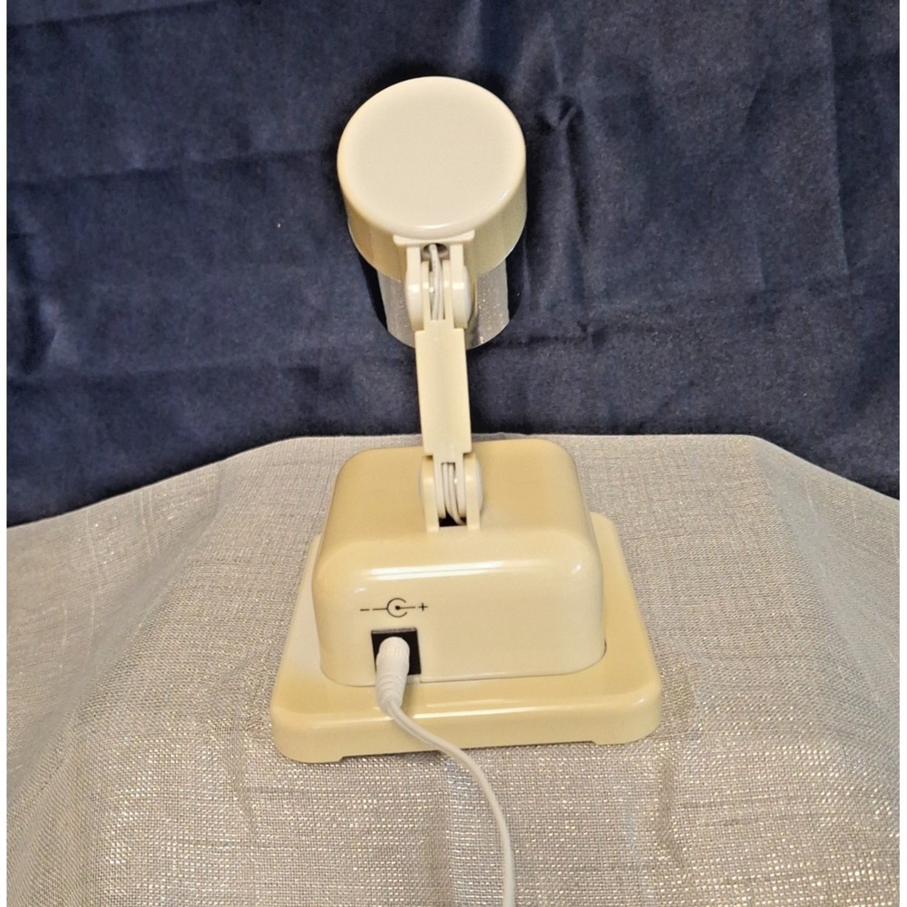 Vintage Corded Floxite Compact Desk Light Lamp Wall Mount Tabletop with bracket - Picture 5 of 13